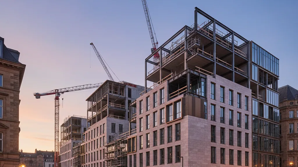 KIMAVI acquires plot for residential project in Berlin-Neukölln – AI-generated illustrative image
