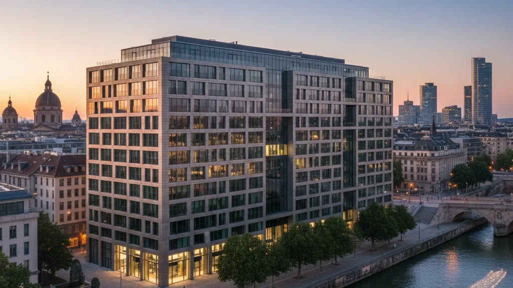 LaSalle Secures 450 Million Euro Mandate for European Office Properties – AI-generated illustrative image