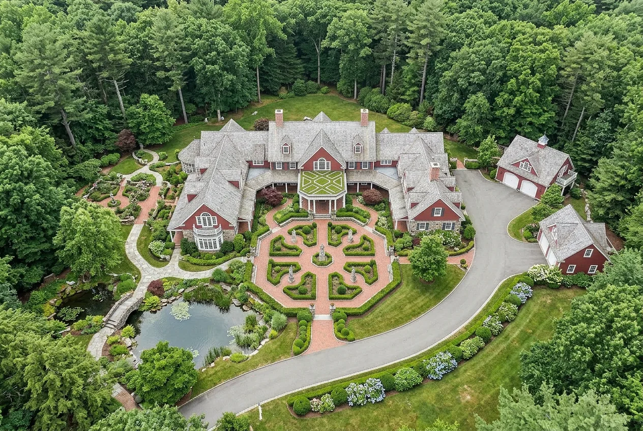 Estate of Deceased Yankee Candle Founder in Massachusetts Sells for $7.25 Million – AI-generated illustrative image