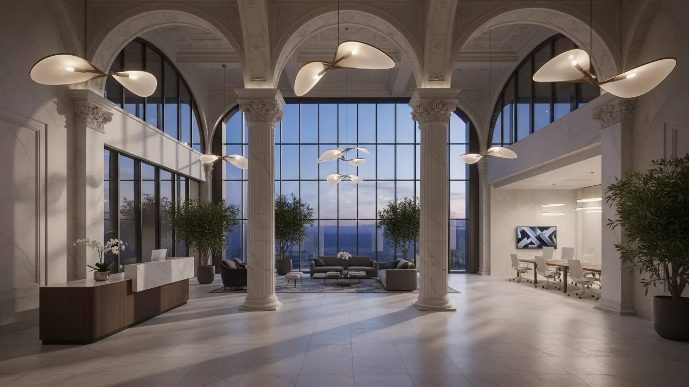 Law Firm Dunn Isaacson Rhee Leases 11,000 sq ft at 7 World Trade Center – AI-generated illustrative image