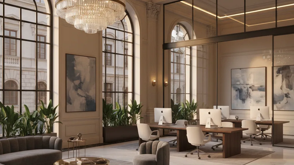 Luminous Design: Stickbulb Leases 27,000 Square Feet at Brooklyn’s MADE Bush Terminal – AI-generated illustrative image