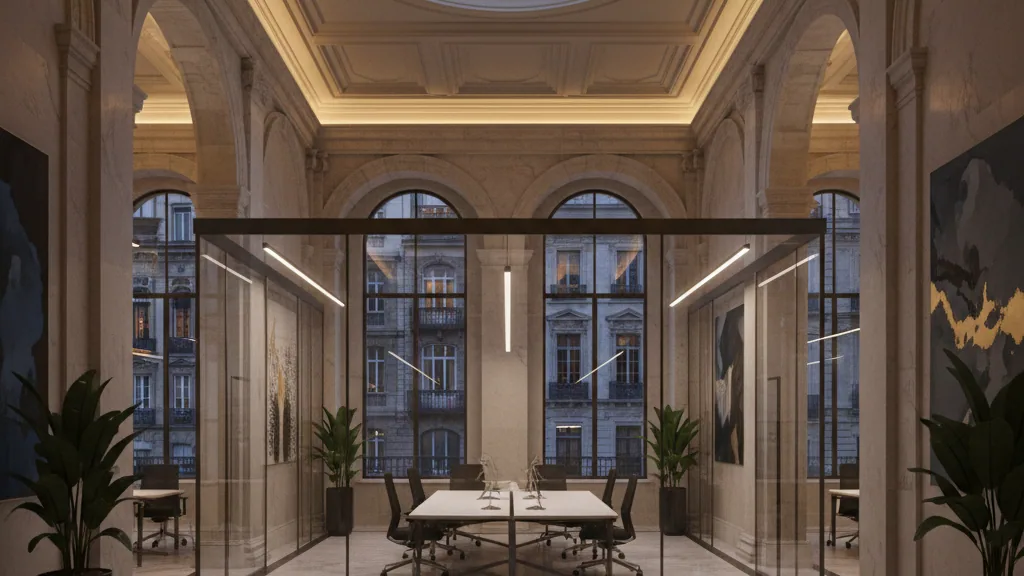 Live Shopping Marketplace Storefront Leases 4,700 SF at 555 West 25th Street – AI-generated illustrative image