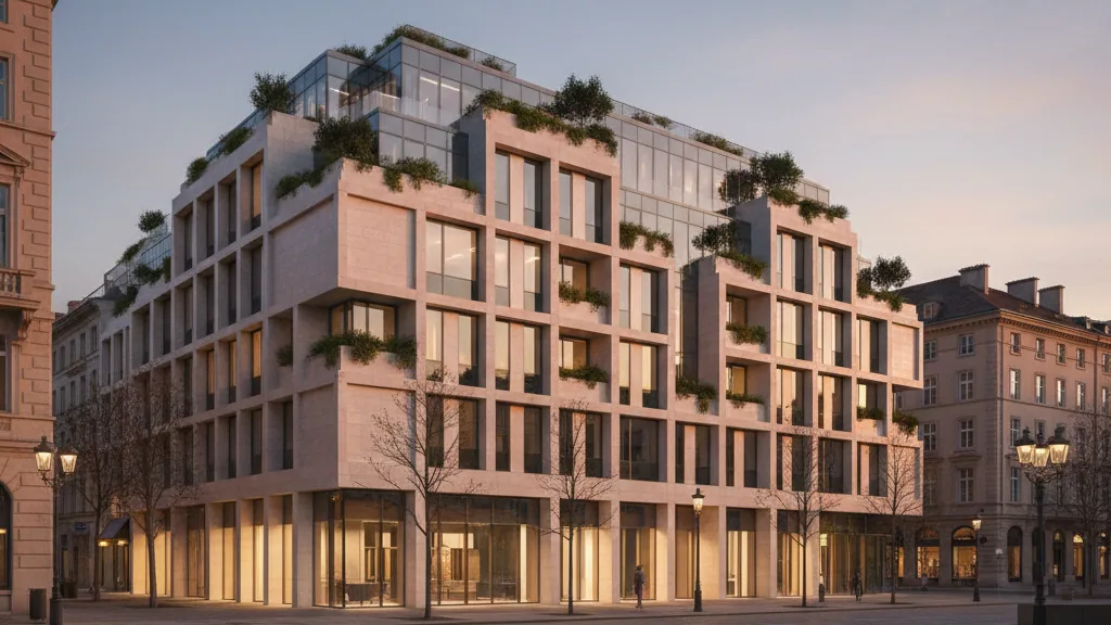 Müller & Bremermann acquires Obernhaus in Bremer Carrée for Family Office – AI-generated illustrative image