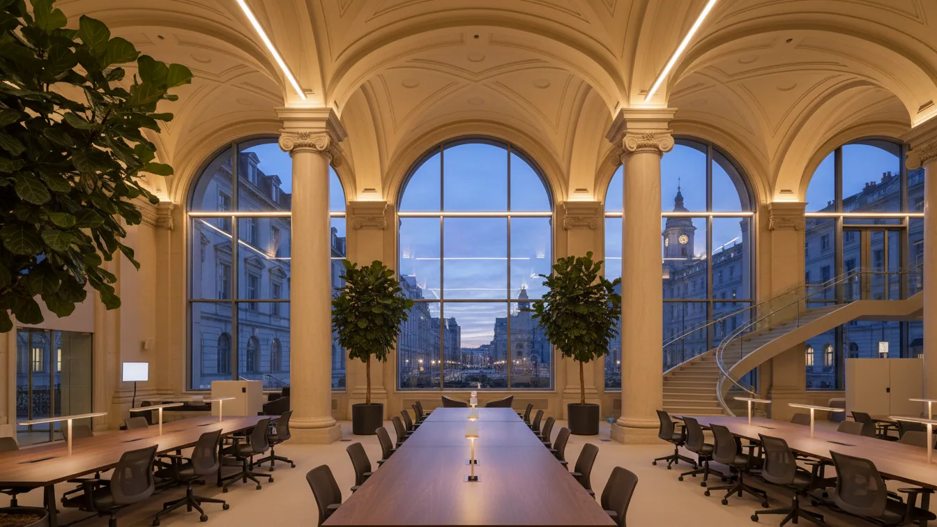 ROSA-ALSCHER Group leases office space in ZAM SPACES in Munich-Freiham – AI-generated illustrative image