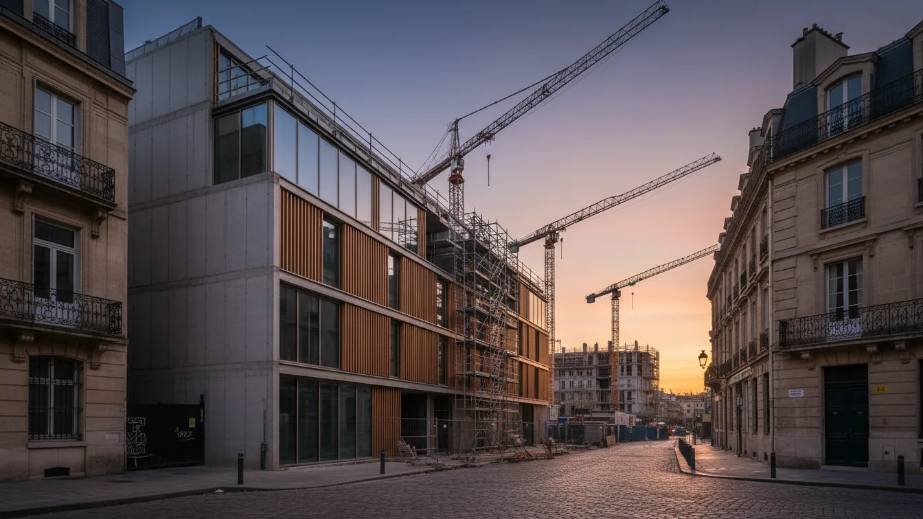 Nine projects nominated for the German Sustainability Award for Architecture – AI-generated illustrative image