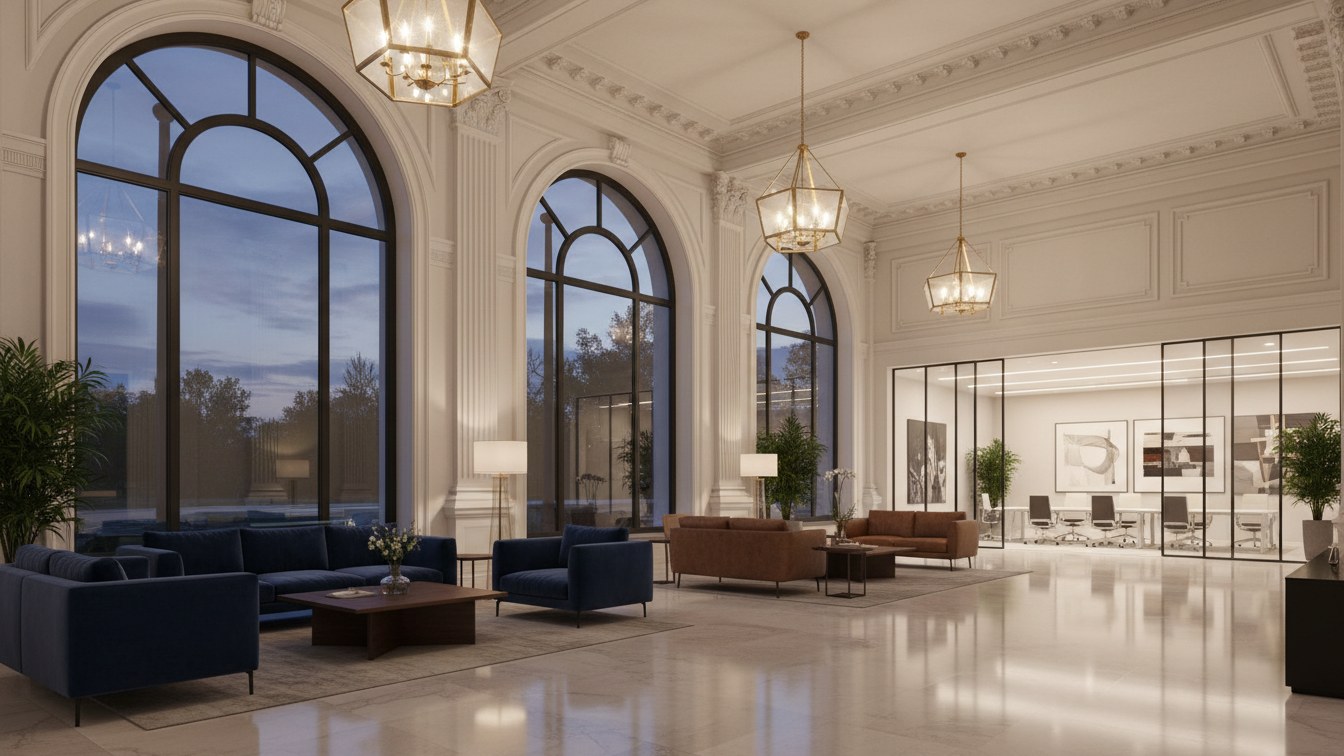 Two Non-Profit Tenants Take Over 20,000 Square Feet at 100-104 Fifth Avenue – AI-generated illustrative image