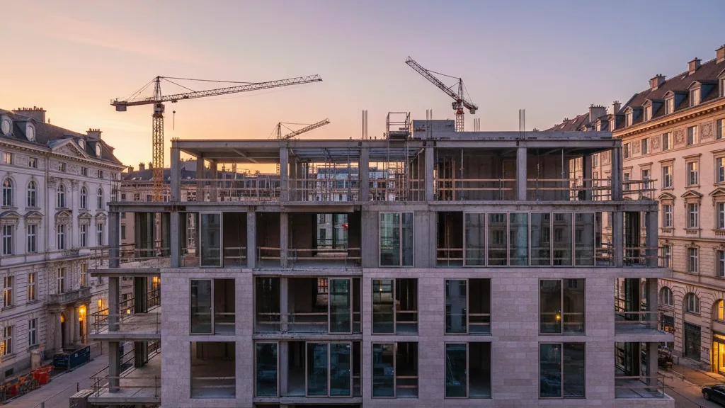 New York City issues partial stop-work order for SL Green's redevelopment project at 750 Third Avenue – AI-generated illustrative image