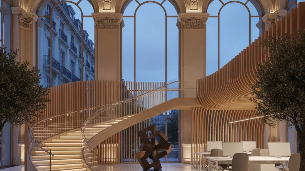 ICONIC AWARDS 2026: German Design Council Honours Ground-breaking Architecture and Design Achievements – AI-generated illustrative image