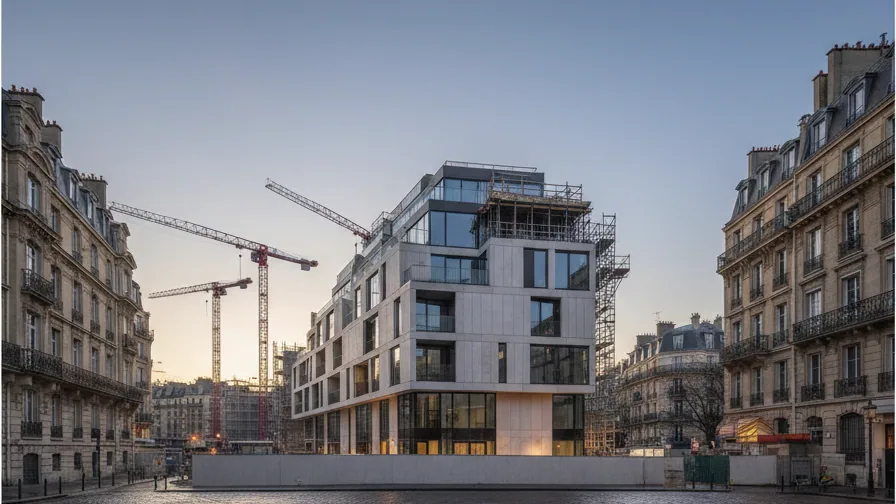 OBG Gruppe Realises Subsidised Housing in Luxembourg-Bonnevoie – AI-generated illustrative image