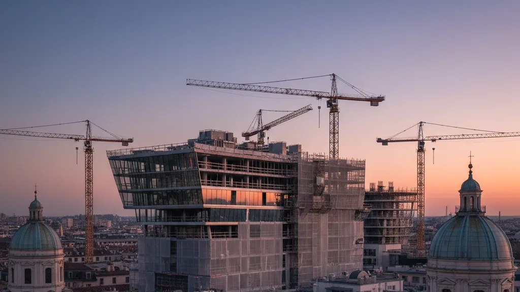 P&P Group Reports Significant Construction Progress in Franconia – AI-generated illustrative image