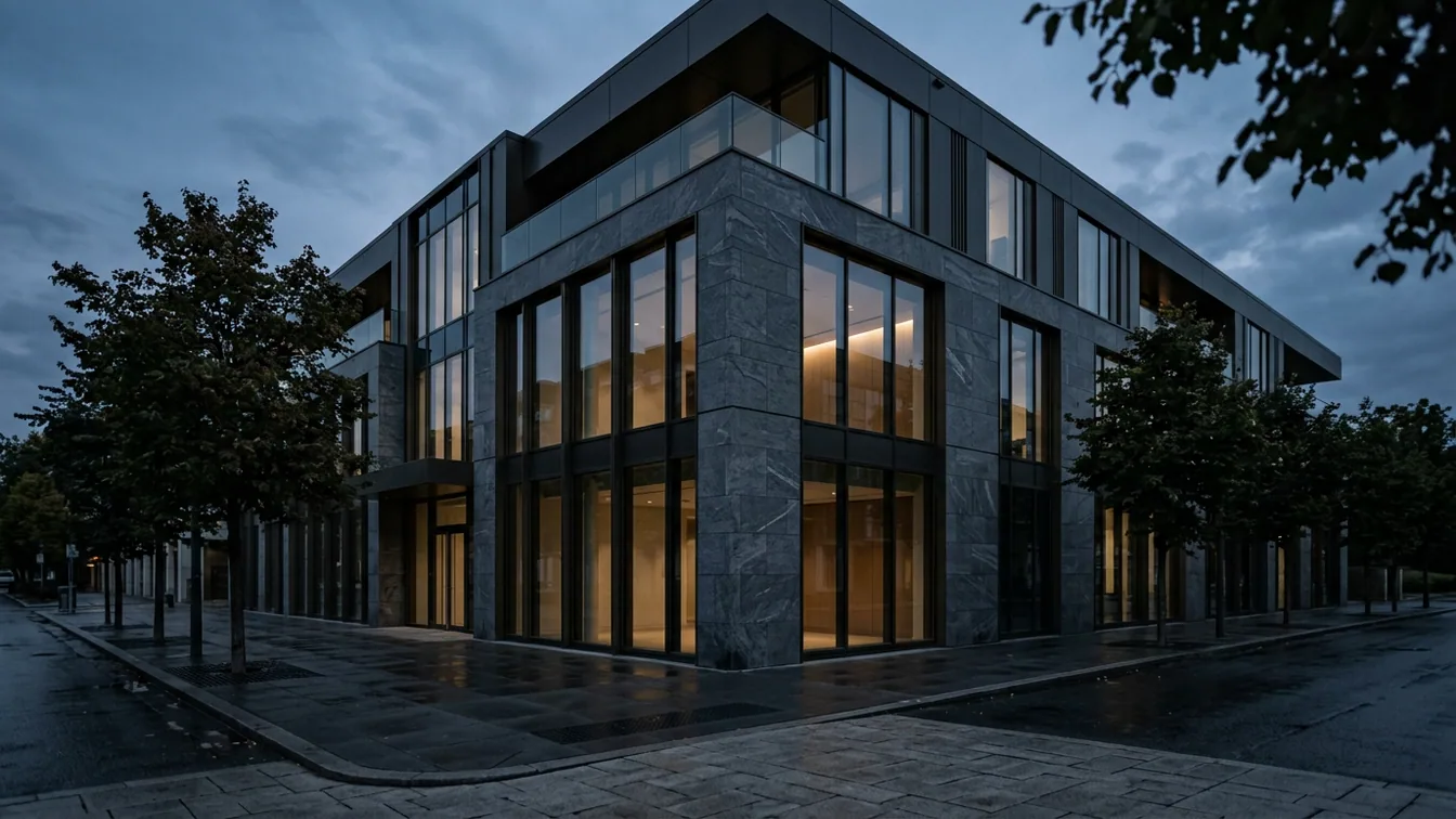 Per Invest acquires commercial property on Berliner Allee in Düsseldorf – AI-generated illustrative image