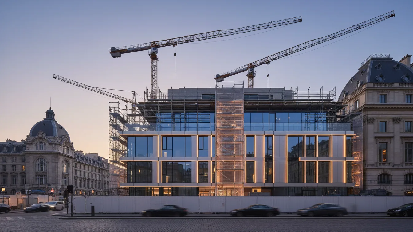 PlanRadar Implements AI Agents for Process Automation in Construction and Real Estate Projects – AI-generated illustrative image