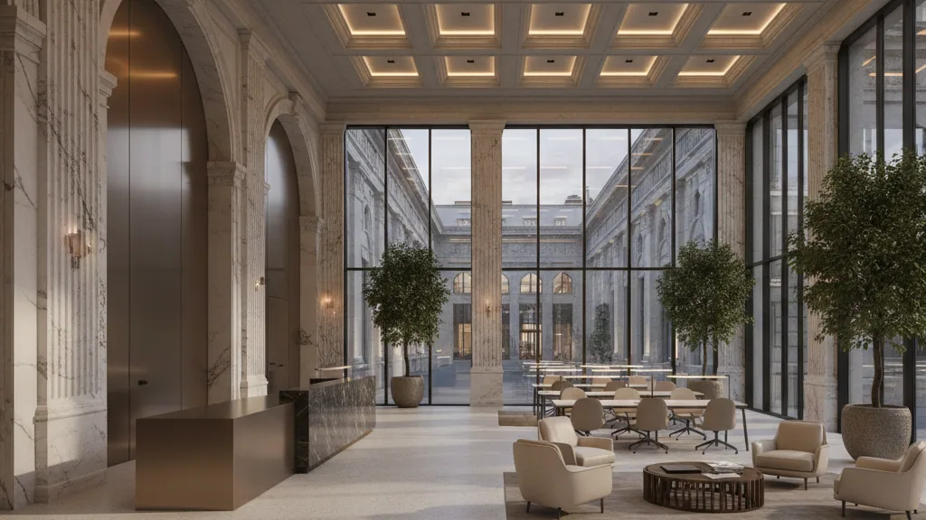 Potentia Nexus expands in Hamburg-Barmbek: Office space lease – AI-generated illustrative image