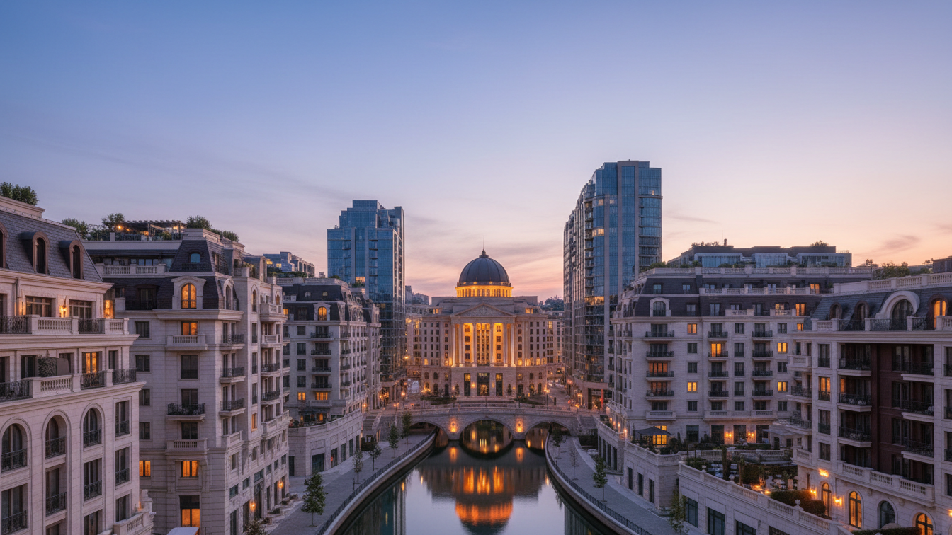 Potential of serial refurbishment for residential buildings – AI-generated illustrative image