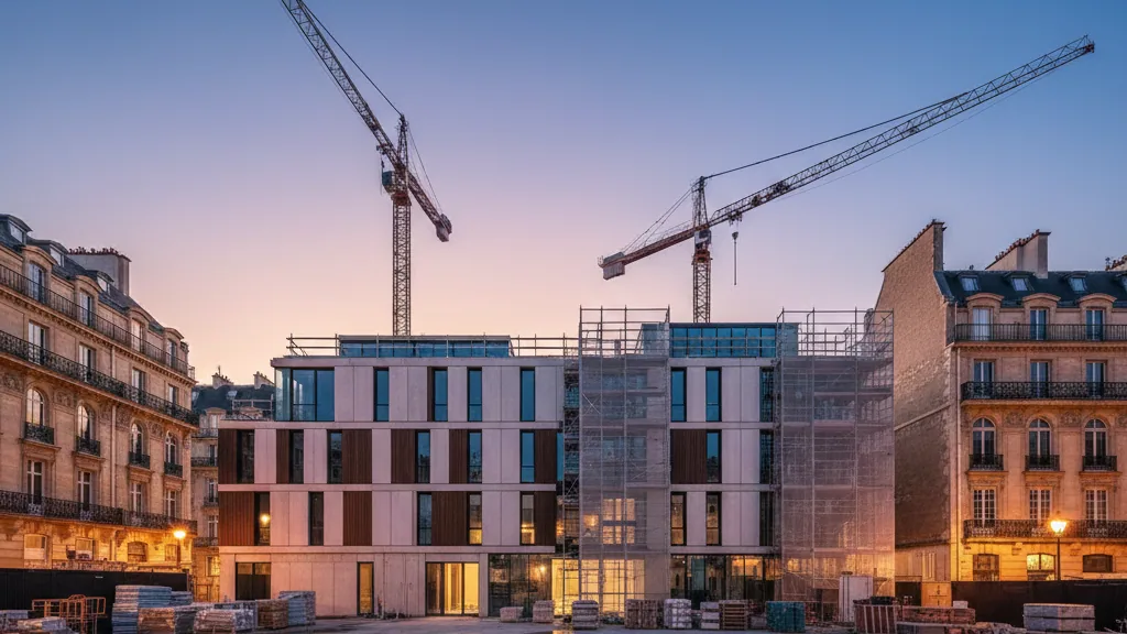 Topping-out ceremony held for 'arrive pankow' in Berlin-Pankow – AI-generated illustrative image