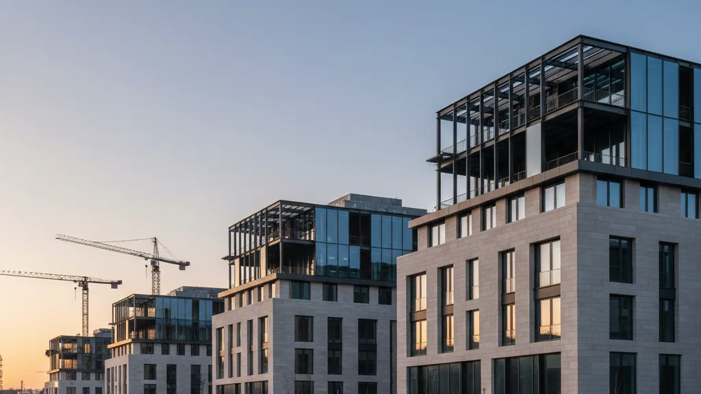 Primus Immobilien AG and Edge form Joint Venture for Residential Rental Construction in Berlin – AI-generated illustrative image