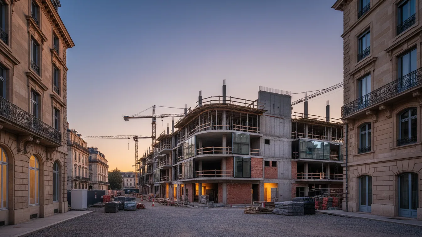Primus Immobilien AG begins demolition at Cecilienplatz in Berlin-Hellersdorf – AI-generated illustrative image