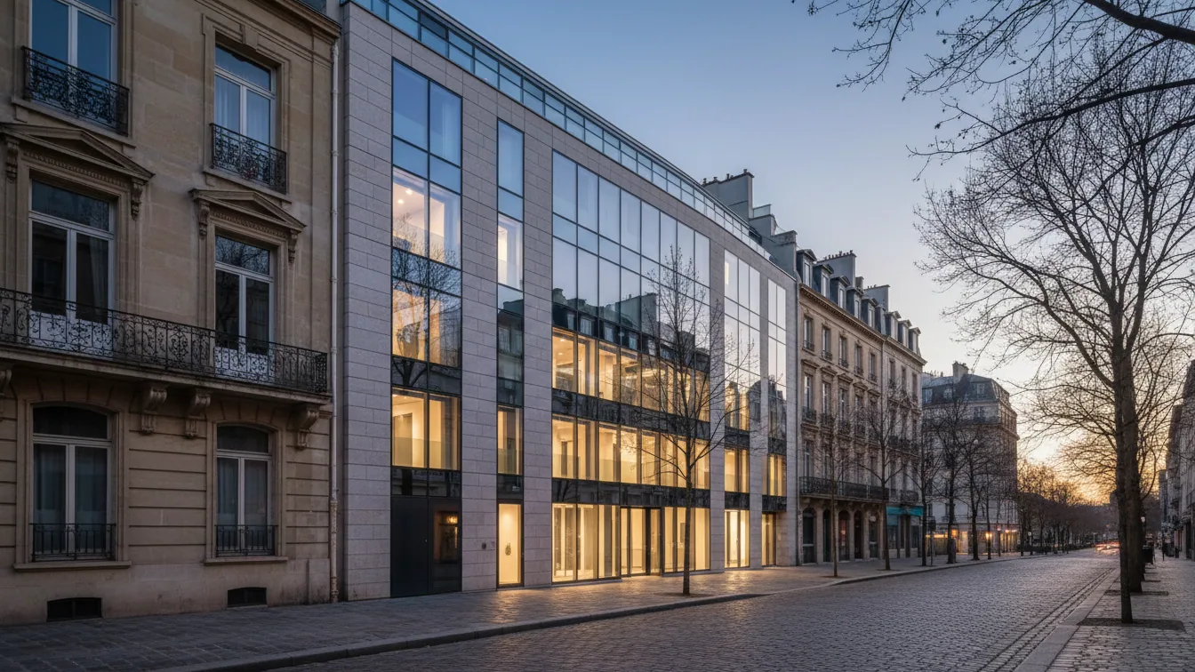 RHE Grundbesitz Reports EUR 150 Million Transaction Volume and Positive Outlook – AI-generated illustrative image