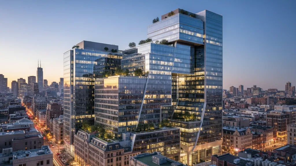 Rialto and Hines Secure US$229 Million to Refinance 295 Fifth Avenue Tower – AI-generated illustrative image