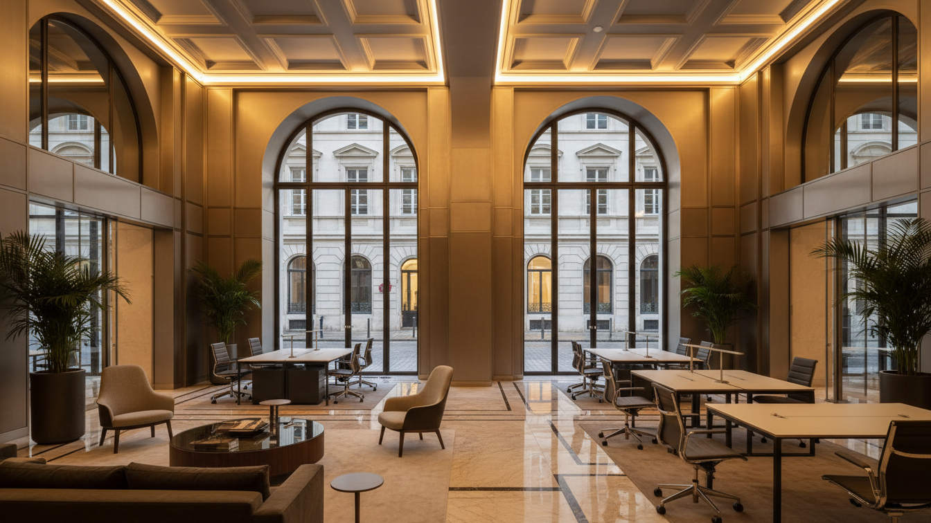 Savills secures 20,000 square feet in Rudin building at 560 Lexington Avenue – AI-generated illustrative image
