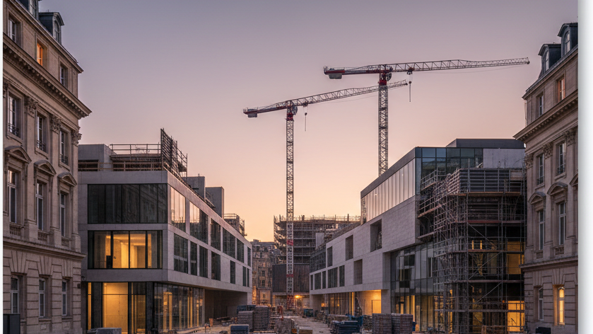 Handover of keys at GESOcampus Quartier Alt-Wittenau marks project progress – AI-generated illustrative image