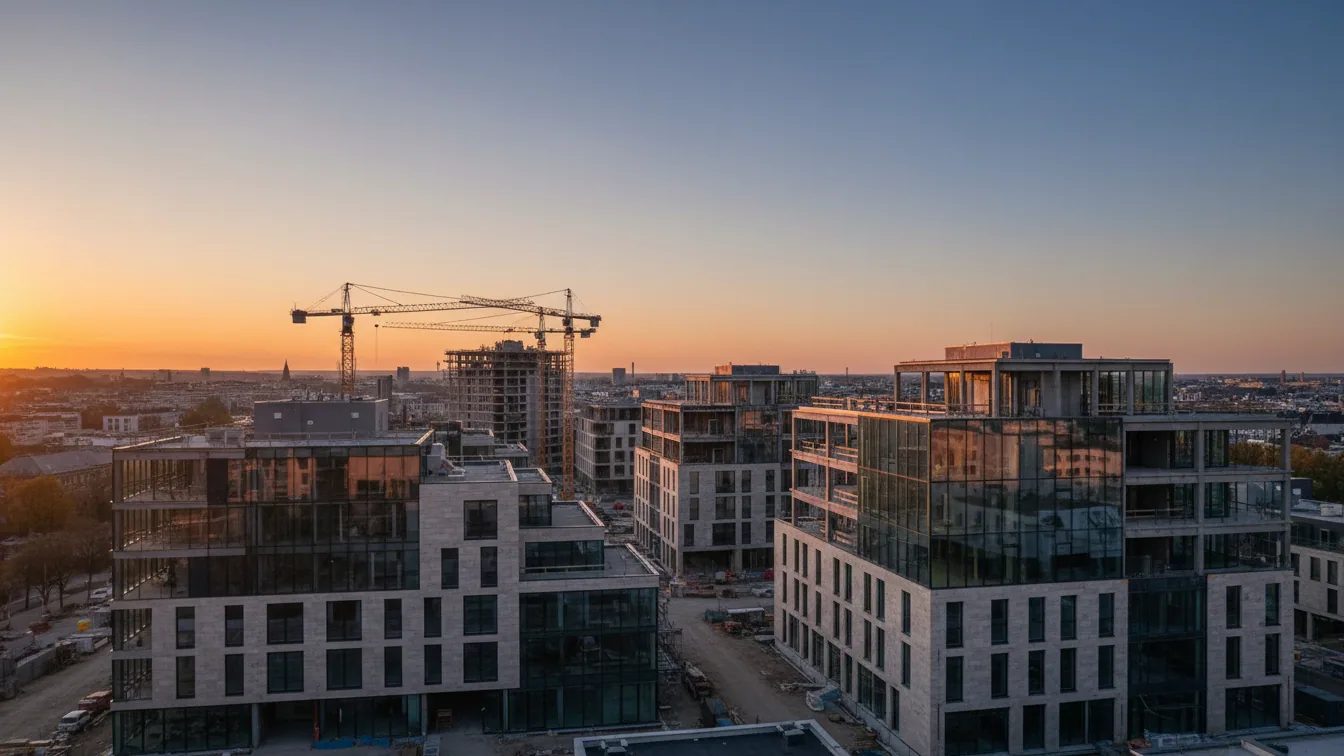 Groundbreaking for the "Katharinenhöfe": BPD begins development work in Willich – AI-generated illustrative image