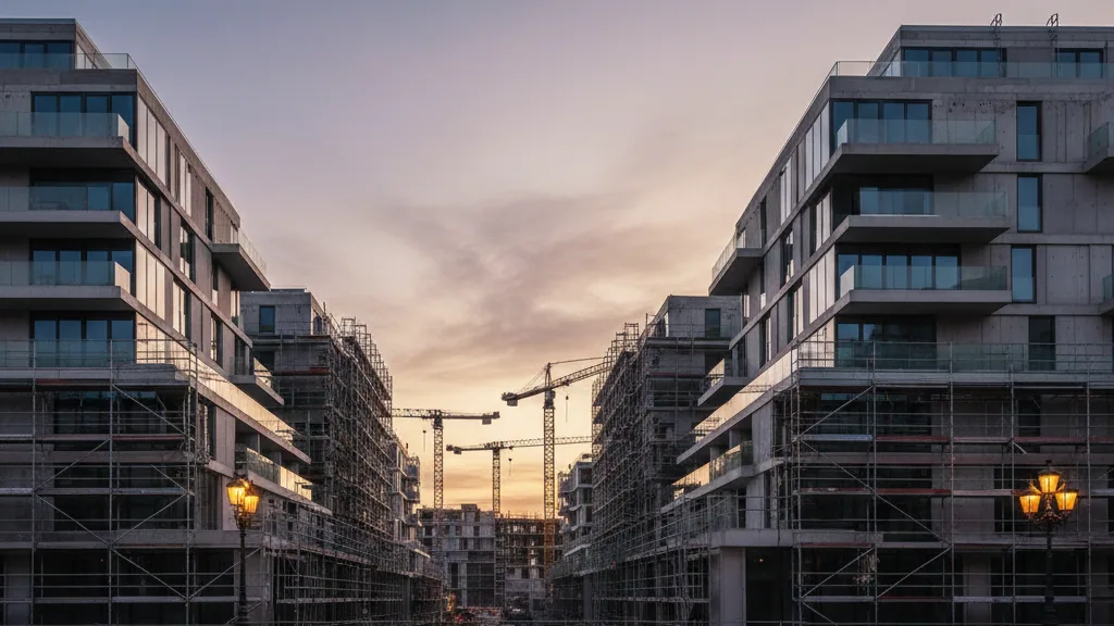 Area Development in Zurich-Schwamendingen: City Acquires Additional Land for New Construction – AI-generated illustrative image