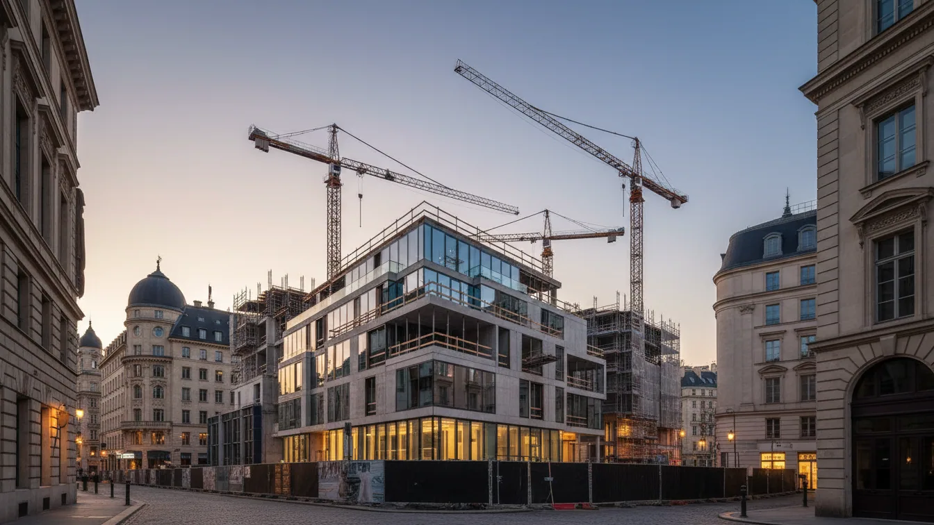 Landmarken AG wins investor selection process for Münster's Stadthafen – AI-generated illustrative image