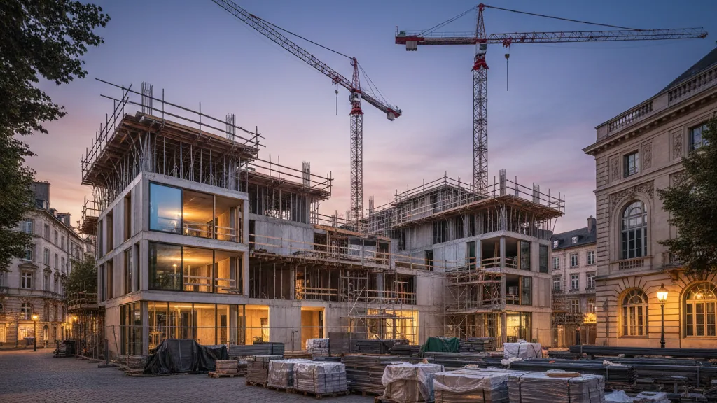 Construction starts for subsidised flats in Berlin-Spandau – AI-generated illustrative image