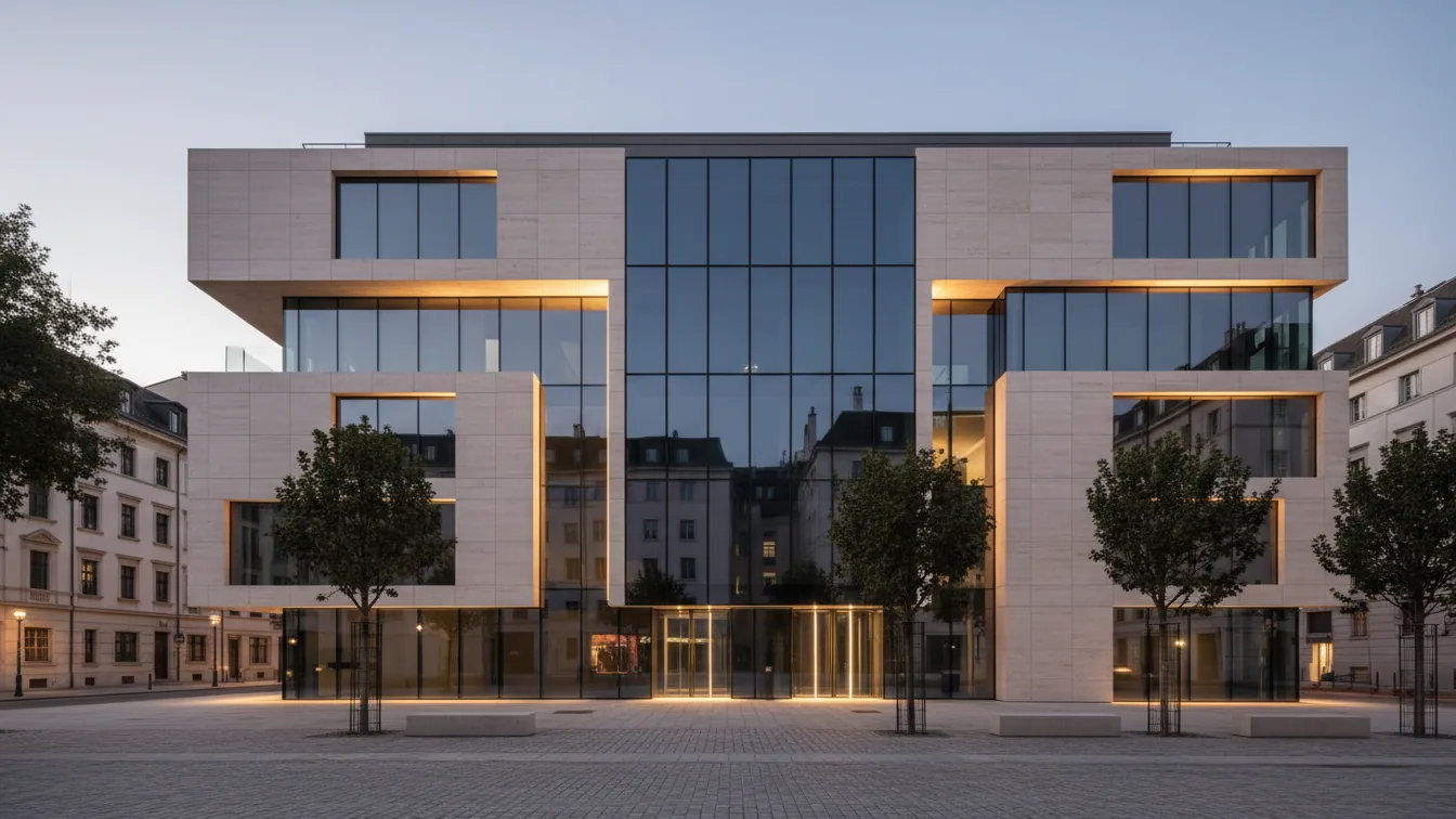 Maersk Germany: Long-term lease extension for 12,000 m² of office space in Hamburg – AI-generated illustrative image