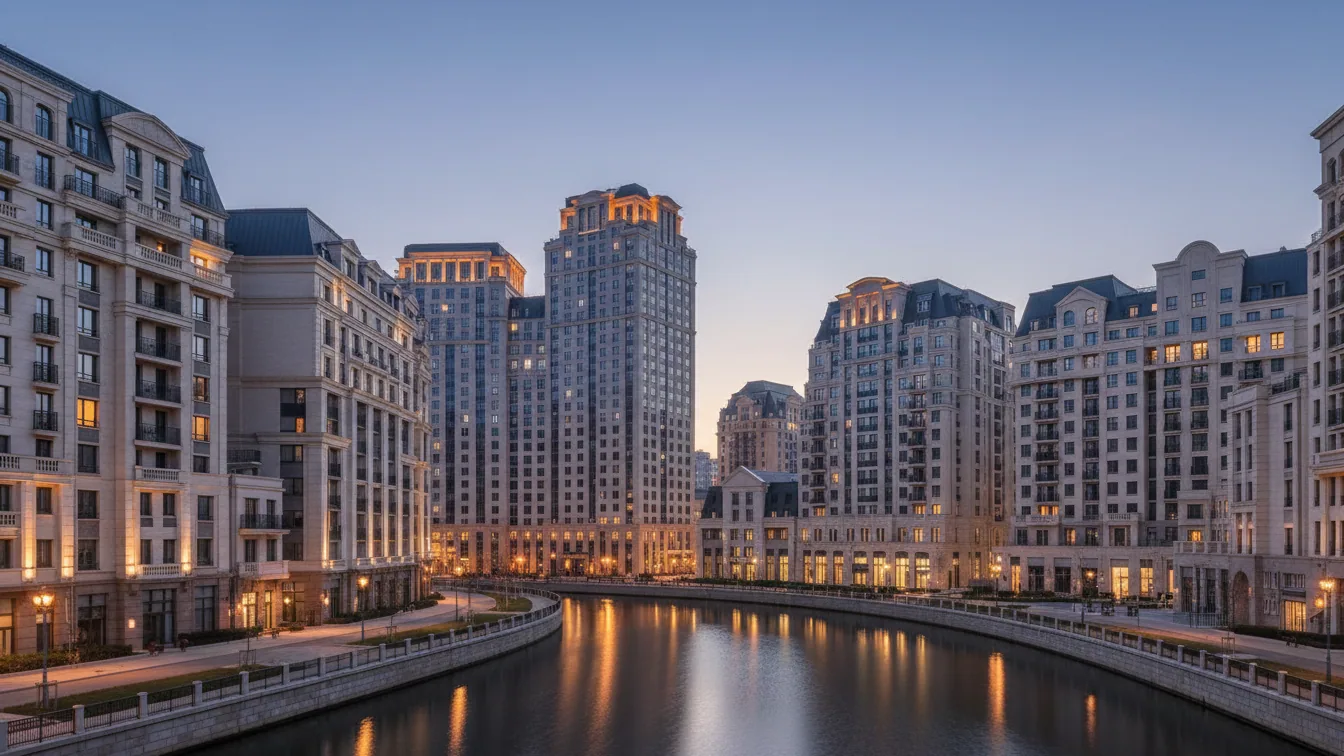 Improved Business Climate in the Global Construction Industry – AI-generated illustrative image
