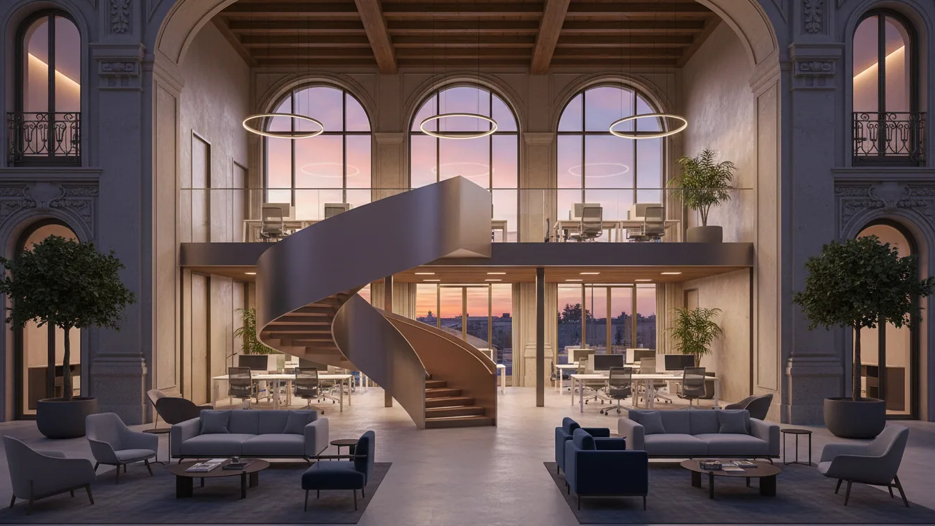 Bayshore AI occupies new office premises in Munich, advised by STOCK REAL ESTATE – AI-generated illustrative image