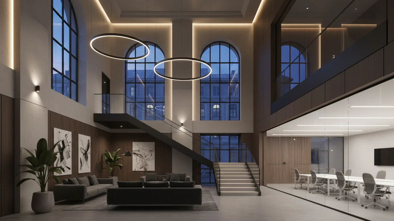 Stadtwerke München Lease 6,700 sqm on Georg-Brauchle-Ring – AI-generated illustrative image