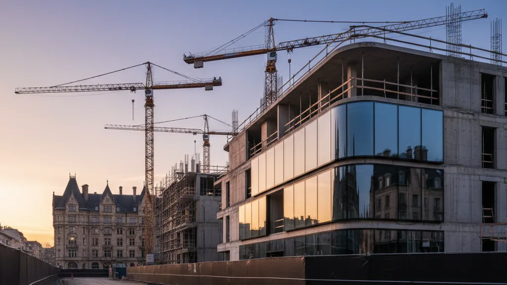 STRABAG Consolidates Building Materials Activities Under the roxit Brand – AI-generated illustrative image
