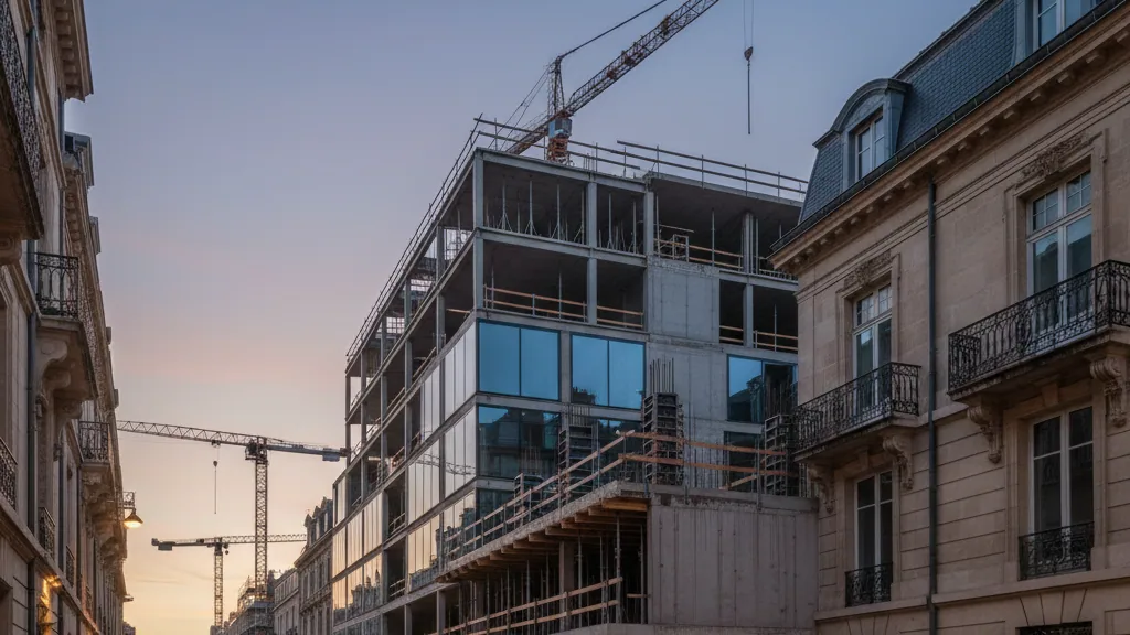 STRABAG Real Estate celebrates topping-out ceremony for SEED in Frankfurt am Main – AI-generated illustrative image