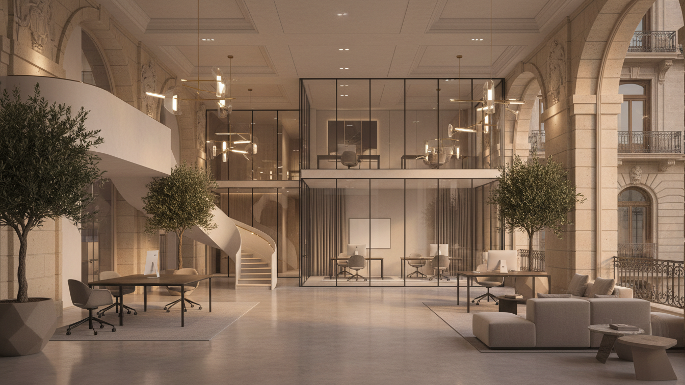 TEMPUR establishes presence in Cologne city centre – AI-generated illustrative image