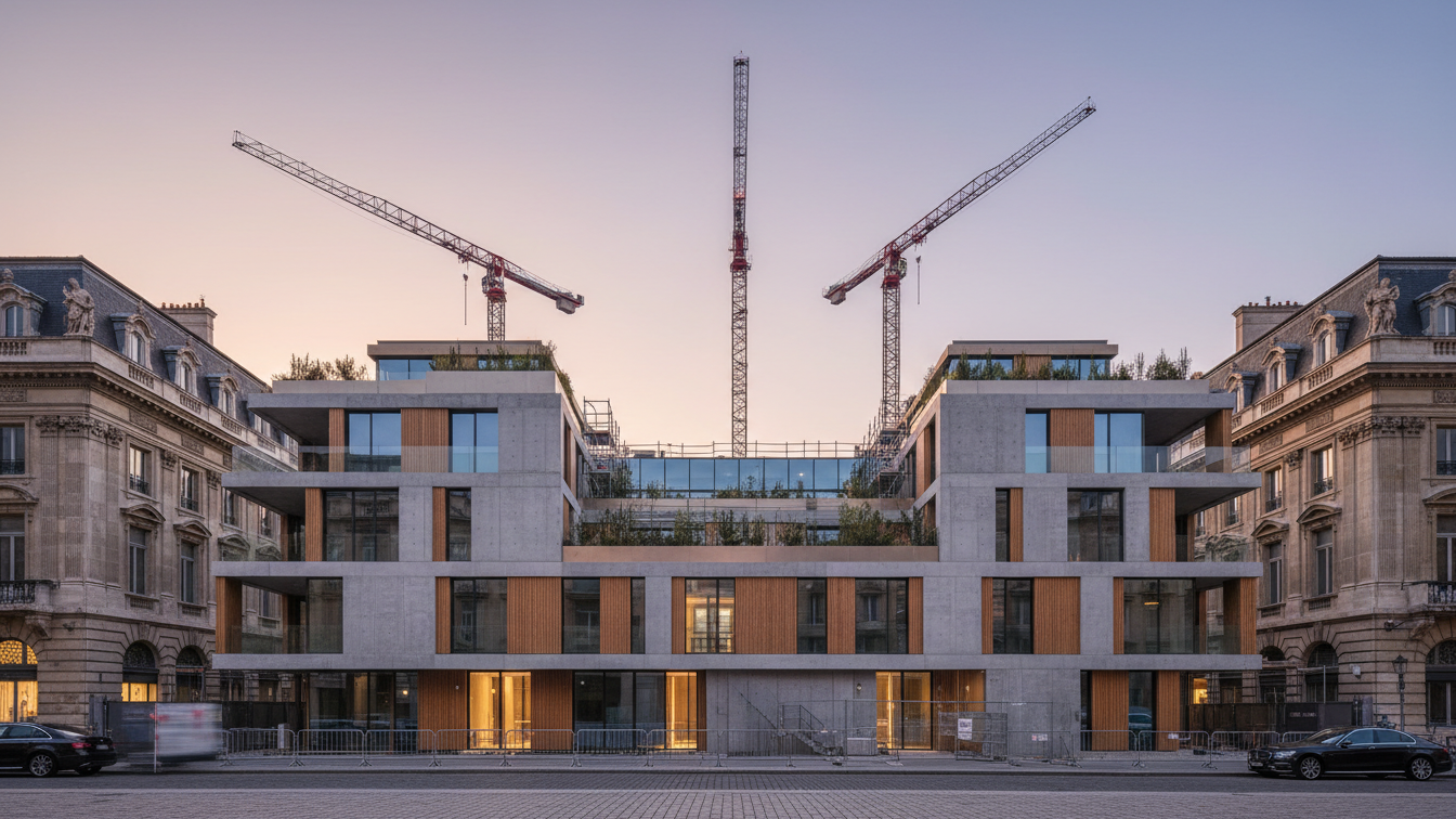 First new build in THW construction programme inaugurated in Melle – AI-generated illustrative image