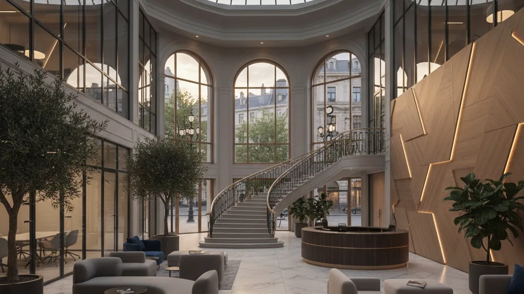 United Talent Agency consolidates office space in Empire State Building to 101,000 sq ft – AI-generated illustrative image