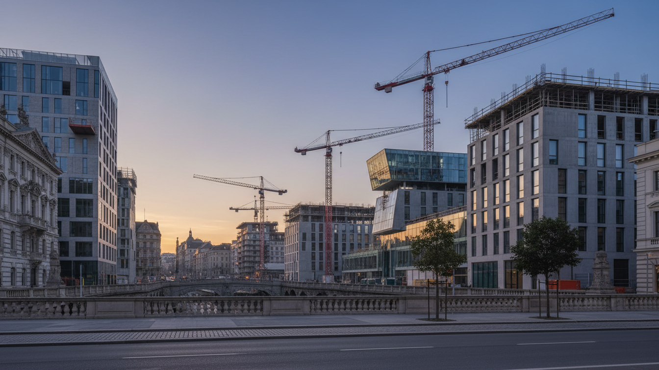 KSP Engel wins realisation competition for Urbane Mitte Süd in Berlin – AI-generated illustrative image