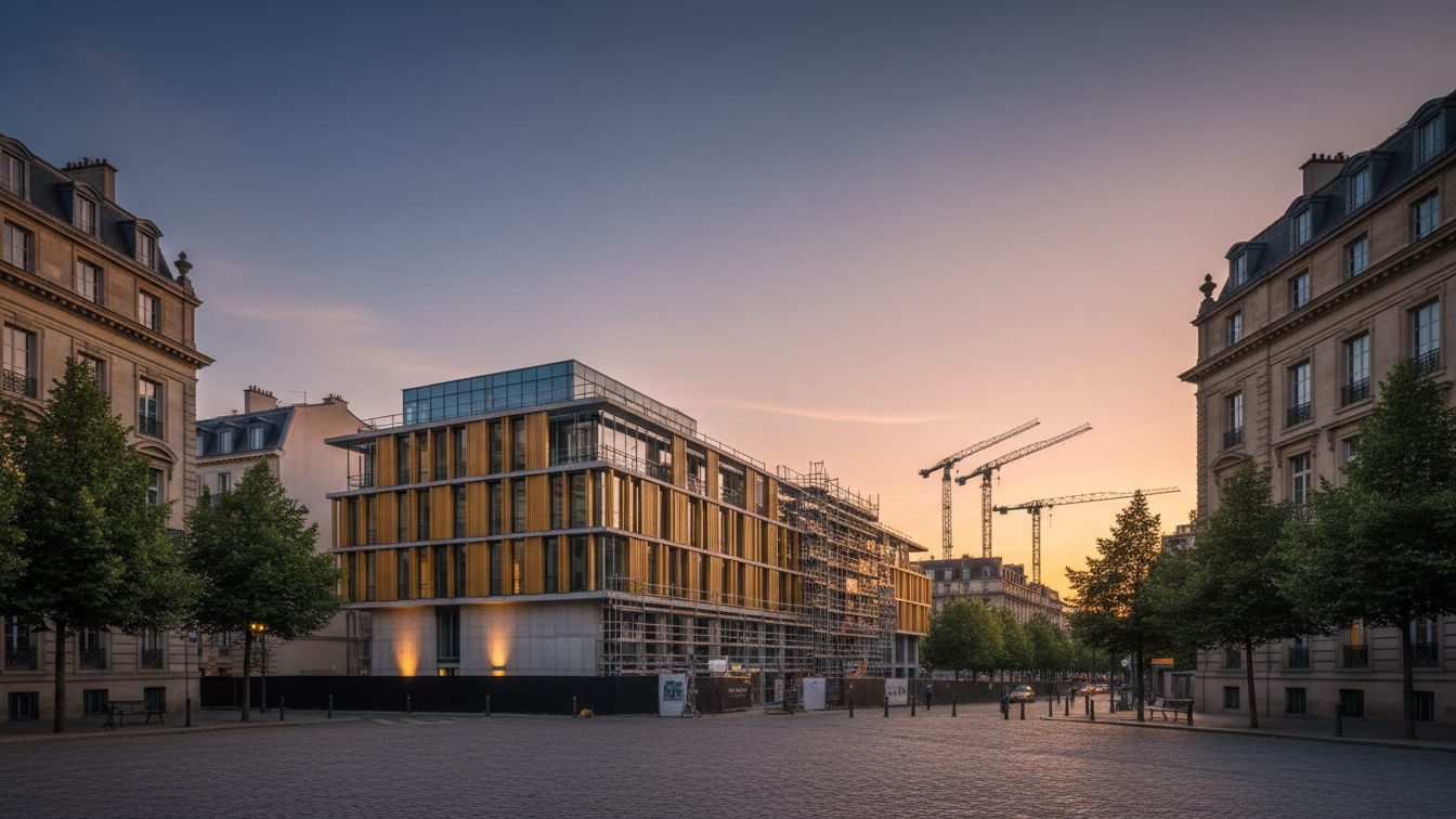 Verdion receives building permit for logistics project in Rastatt – AI-generated illustrative image