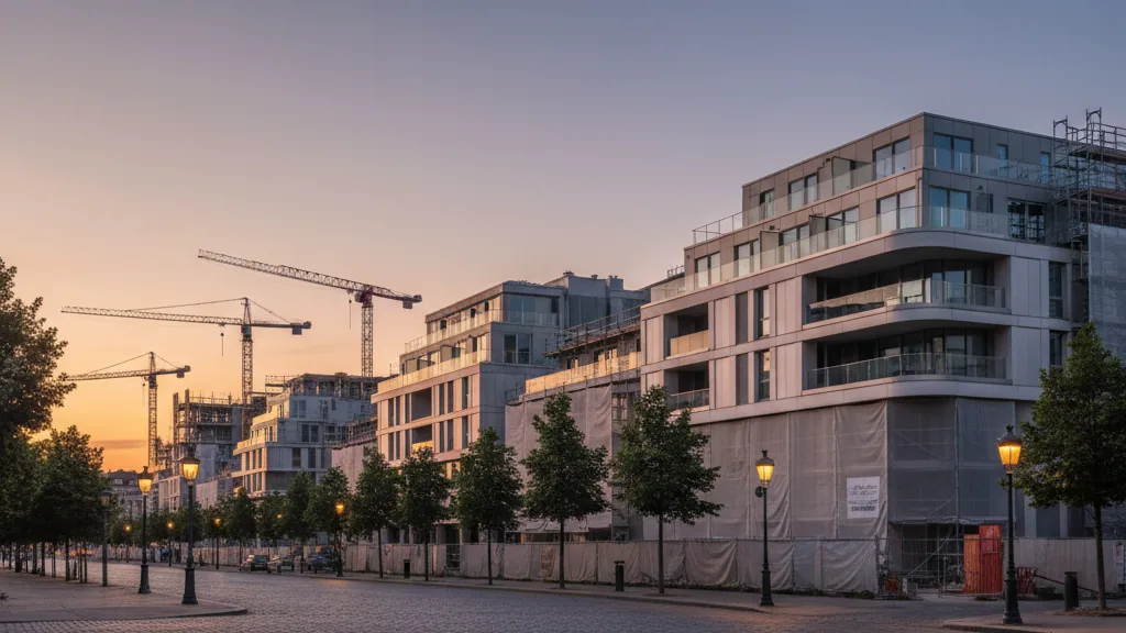 VIVAWEST completes 64 residential units in Essen: The “Barbara Höfe” are ready for occupancy – AI-generated illustrative image