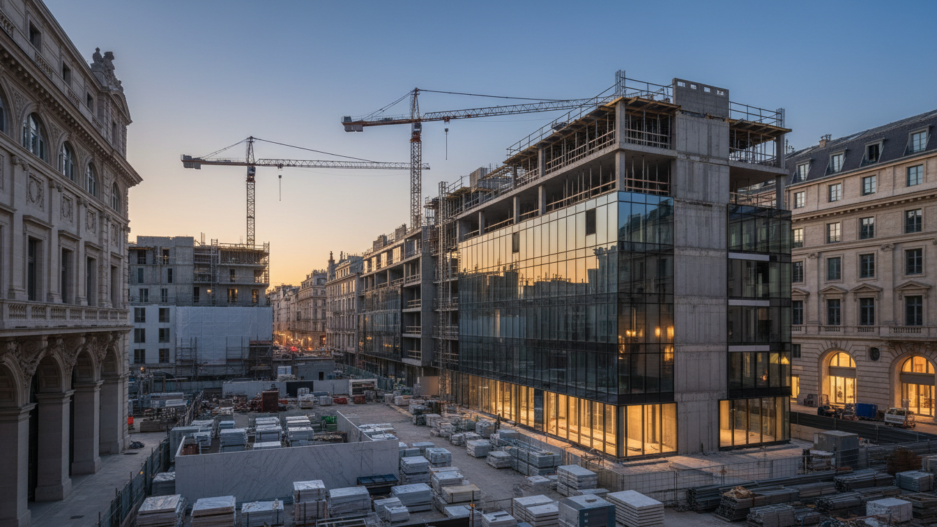 Vonovia implements innovative district heating system in Kempten – AI-generated illustrative image