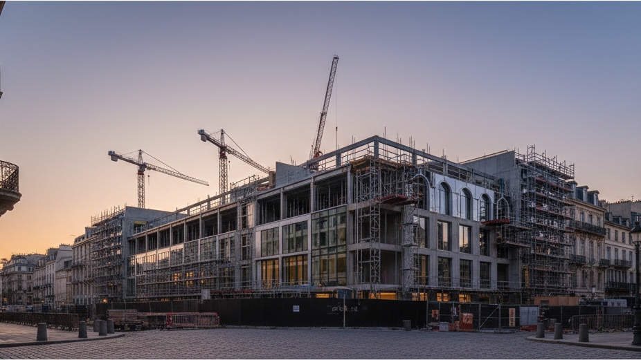 Construction begins for the 'Weichenviertel' in Hannover-Herrenhausen-Stöcken – AI-generated illustrative image