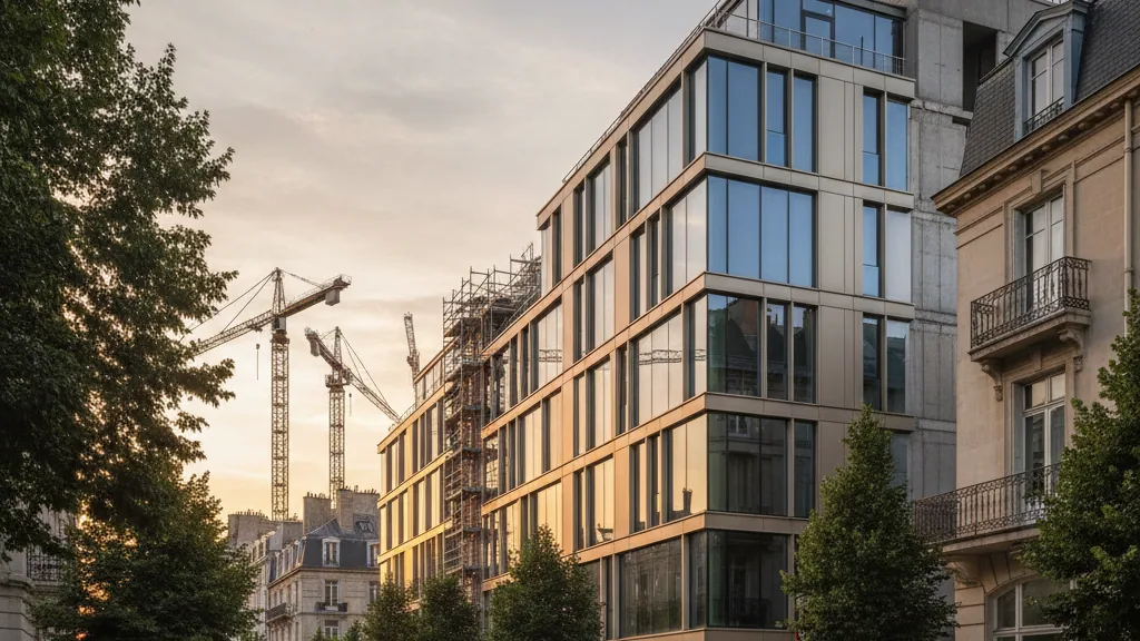 ODER residential project in Berlin-Neukölln reaches topping-out stage – AI-generated illustrative image