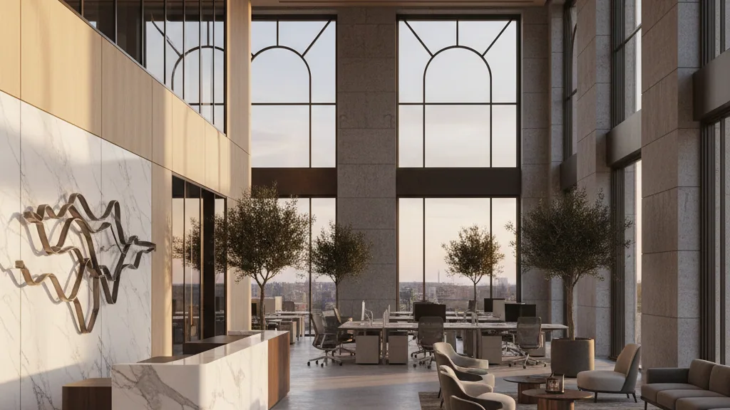 MIB AG and Versicherungskammer Bayern Secure Long-term Leases in Former Wöhrl Building Würzburg – AI-generated illustrative image