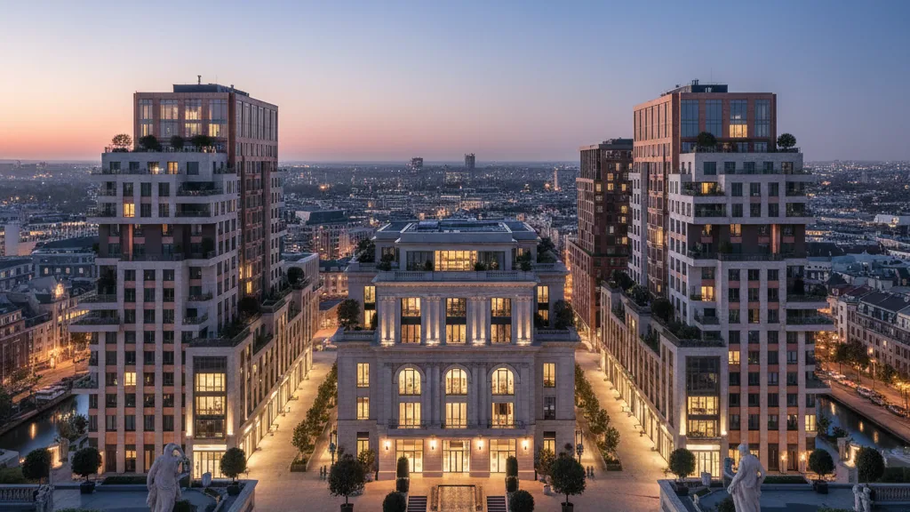Hamburg Apartment Building Market in 2025: Analysis of Market Development – AI-generated illustrative image